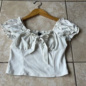 Off the shoulder milkmaid top